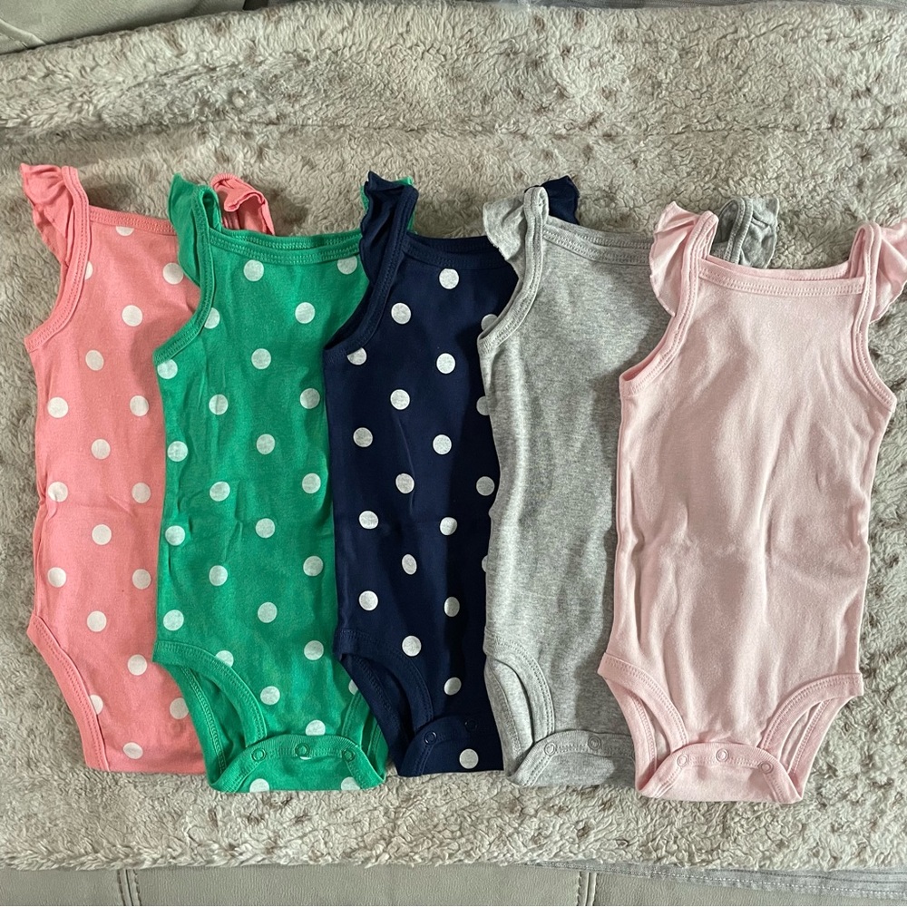 Carters Baby Girl Onesies